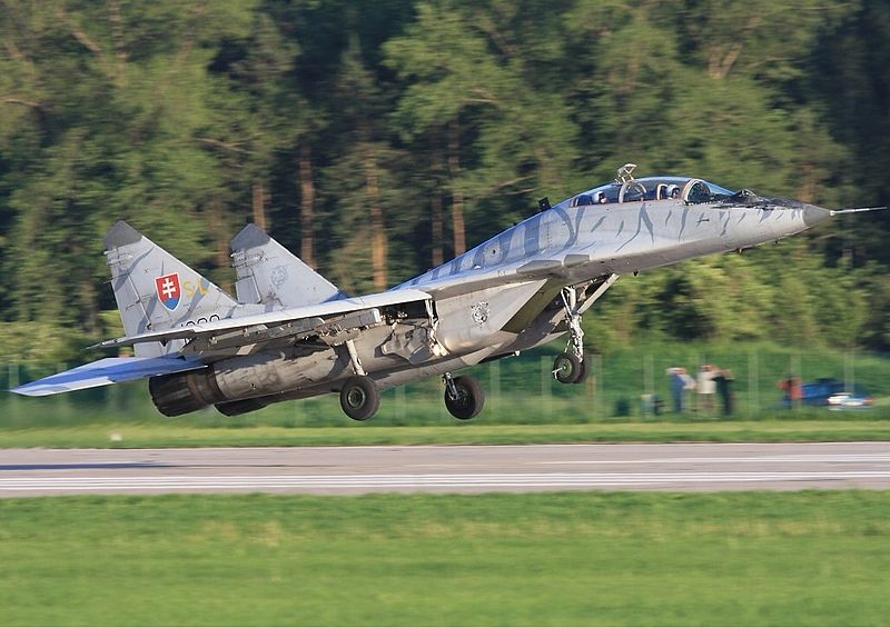 File:Slovak Air Force Mikoyan-Gurevich MiG-29UB (9-51) Lebeda-1.jpg