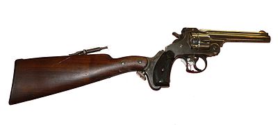Smith & Wesson Modelo 3, Cal. .44, entre 1881 a 1923.