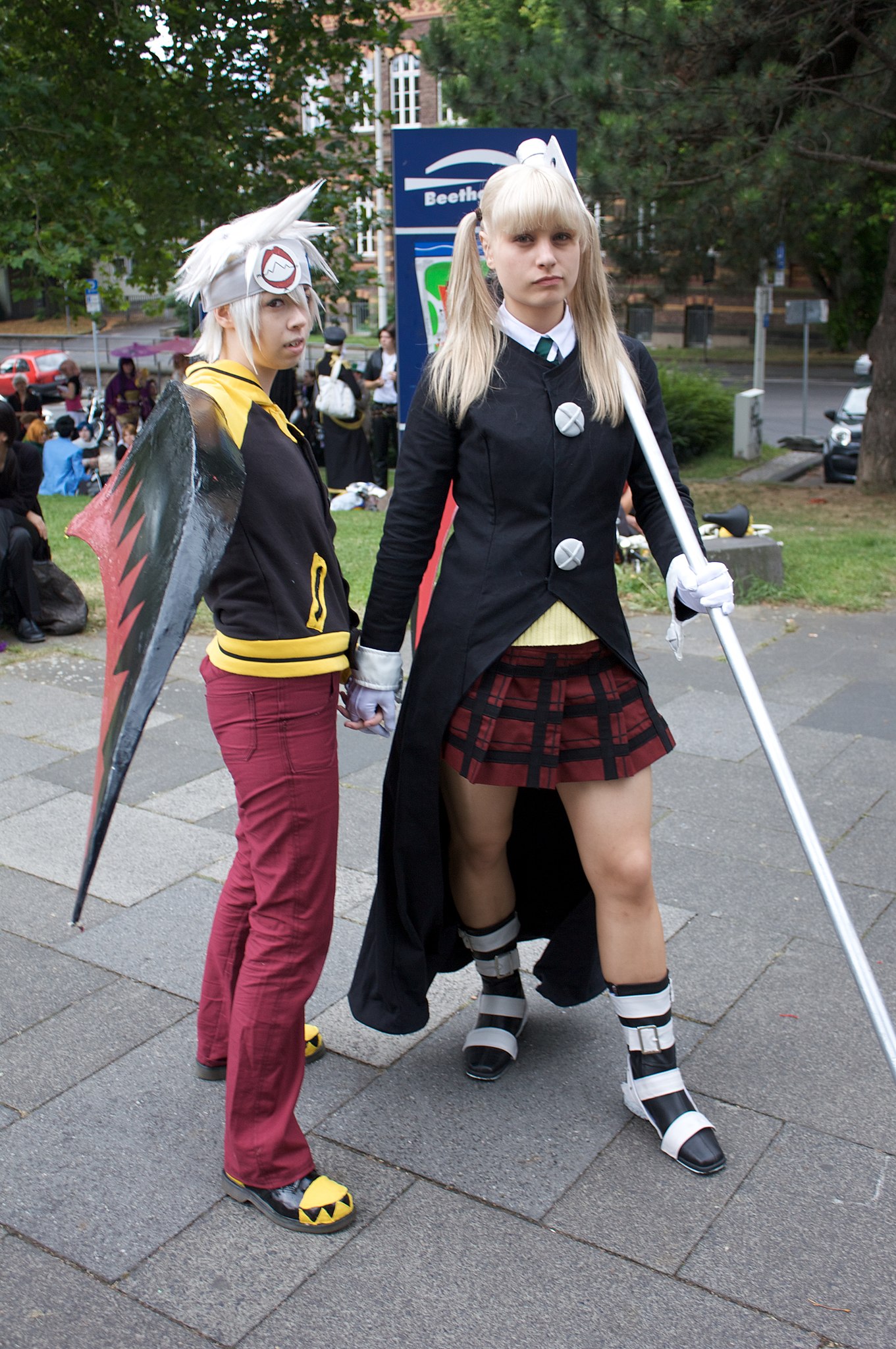 Soul Eater Evans and Maka (Soul Eater)