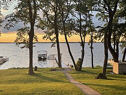 South Shore of Detroit Lake, Minnesota mid July 2022