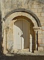 * Nomination Lateral door of the church (12th, 17th and 18th centuries, refurbished since), Saint-Même-les-Carrières, Charente, France. --JLPC 18:59, 15 October 2013 (UTC) * Promotion Good quality. --NorbertNagel 19:45, 15 October 2013 (UTC)