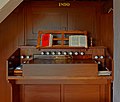 * Nomination Church St. Maria in Siebenbäumen, organ console --Dirtsc 13:48, 11 October 2019 (UTC) * Promotion  Support Good quality. --Poco a poco 17:46, 11 October 2019 (UTC)