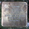 Stolperstein Bennigsenstr 17 (frit) Robert Crohn.jpg