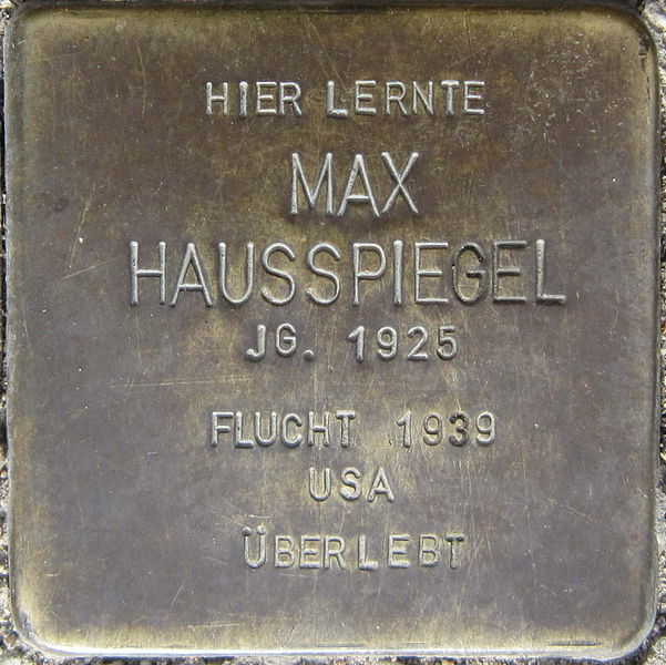 File:Stolperstein Pforzheim Hausspiegel Max.jpeg