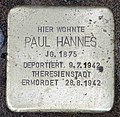 Paul Hannes, Sächsische Straße 48, Berlin-Wilmersdorf, Deutschland ausgetauschter Stein vom 24. März 2021