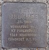 Stolperstein Stresowstraße 62 (Gustav Meier), Hamburg-Rothenburgsort. JPG