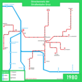 Streckenplan 1980