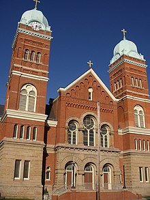 St. Stanislaus is a Polish Catholic parish in Erie Ststanis.JPG