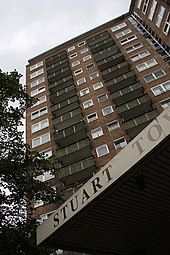 Stuart Tower in Westminster, England Stuart Tower - geograph.org.uk - 905944.jpg