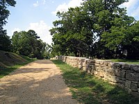 Sunken Road Restored 2004 Section in Fredericksburg and Spotsylvania National Military Park.jpg