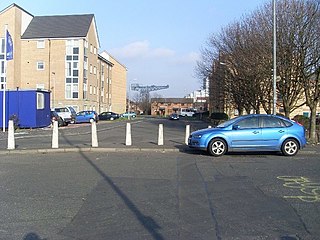 Kinning Park Suburb of Glasgow, Scotland