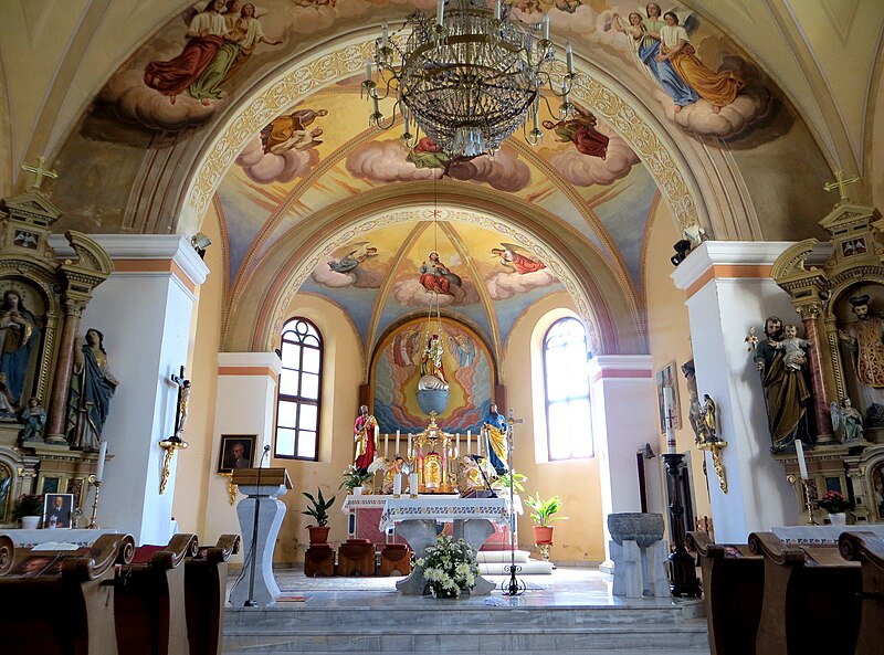 File:Sveti Vid Cerknica Slovenia - church interior.jpg