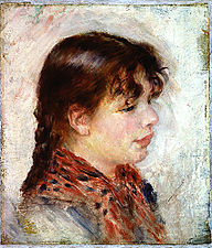 Auguste Renoir, Tête de jeune fille napolitaine (1881)