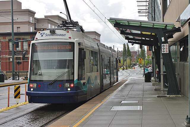 Image: Tacoma Link 1003 at Convention Center Station