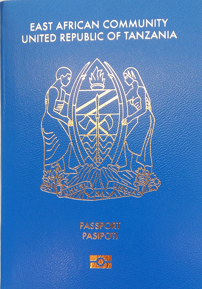 Tanzanian passport pic