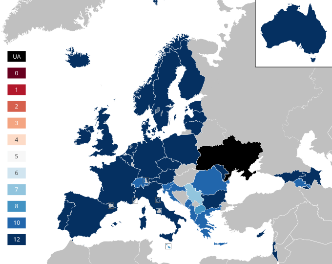 File:Televote points to ukraine esc22.svg