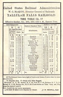 Tallulah Falls Railway