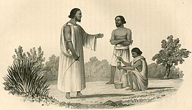 رجال من قبيلة الحسانية، القرن التاسع عشر.