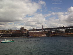 The Rocks visto dall'Opera House