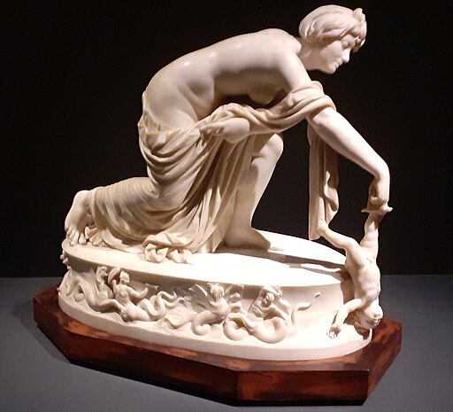 Thetis dipping Achilles into the River Styx (49219058951)