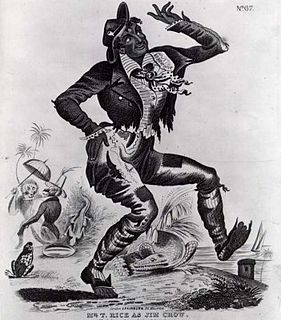 Jim Crow (character) minstrel character