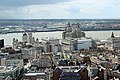 * Nomination Three Graces, Liverpool from inland and southwards, from Radio City Tower --Rodhullandemu 19:59, 3 August 2021 (UTC) * Promotion  Support Good quality. --Ermell 20:44, 3 August 2021 (UTC)