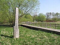 Bohlensteg durch die Tiefwerder Wiesen