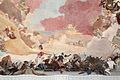 English: G.B. Tiepolo, ceiling fresco at Würzburg Residence.View on the side: Africa
