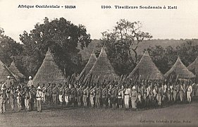 Tirailleurs soudanais.