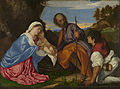 Tiziano, ca. 1510.[22]​ También se conserva un dibujo de 1570.[23]​