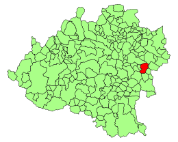 Torrubia de Soria – Mappa