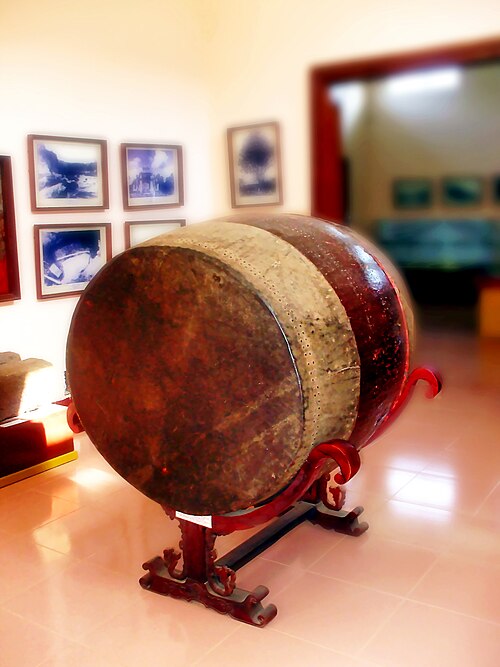 A war drum of the Tây Sơn rebels