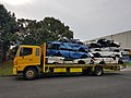 Truck Loaded with Scrap car bodies