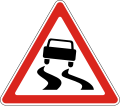 Slippery road