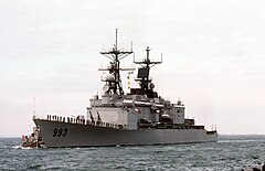 USS Kidd (DDG-993) returning to Norfolk in December 1987.JPEG