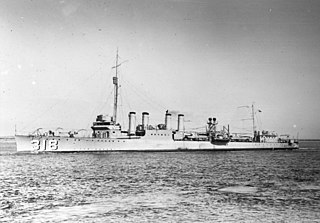 USS <i>Shirk</i> Clemson-class destroyer