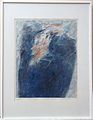[Ohne Titel] von Ursula Stock, Gouache, 85 x 65 cm (mit Rahmen), 1965.