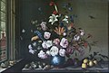 Balthasar van der Ast, Stillleben mit Blumen, Früchten und exotischen Schnecken