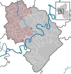 Verbandsgemeinde Wittlich-Land - Carte