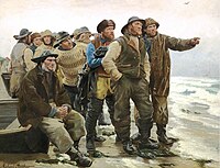 Will He Round the Point?, Michael Ancher, ca. 1880