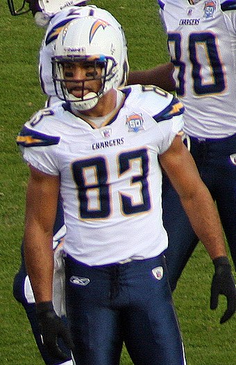 Receiver Vincent Jackson, taken 61st overall in the second round, was a 3-time Pro Bowler with the San Diego Chargers and Tampa Bay Buccaneers.
