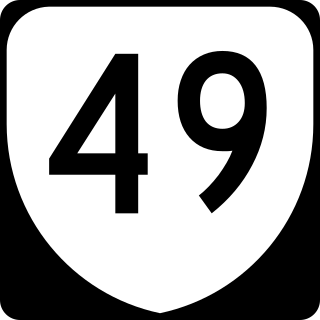 <span class="mw-page-title-main">Virginia State Route 49</span> State highway in southern Virginia, US