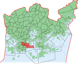 <span class="mw-page-title-main">Vironniemi</span> District of Helsinki, Finland