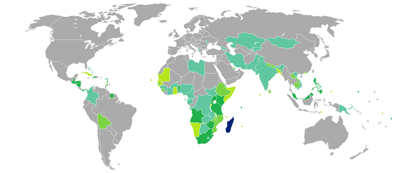 Visa requirements for Malagasy citizens holding ordinary passports
.mw-parser-output .legend{page-break-inside:avoid;break-inside:avoid-column}.mw-parser-output .legend-color{display:inline-block;min-width:1.25em;height:1.25em;line-height:1.25;margin:1px 0;text-align:center;border:1px solid black;background-color:transparent;color:black}.mw-parser-output .legend-text{}
Madagascar
Visa not required
Visa on arrival
eVisa
Visa available both on arrival or online
Visa required Visa requirements for Malagasy citizens.png