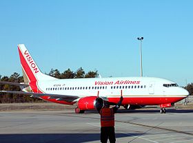 Boeing 737 авиакомпании Vision Airlines