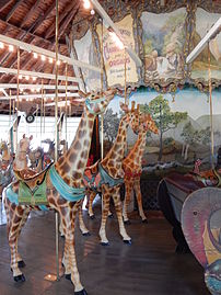 Weona Park Carousel Интерьер 06.JPG