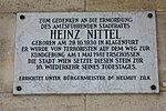 Heinz Nittel – Gedenktafel