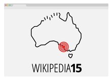 A4 posters to decorate the Wikipedia 15th Anniversary part in Adelaide, Australia.