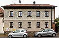 Wohnhaus, Scheune und Toreinfahrt eines Bauernhofes