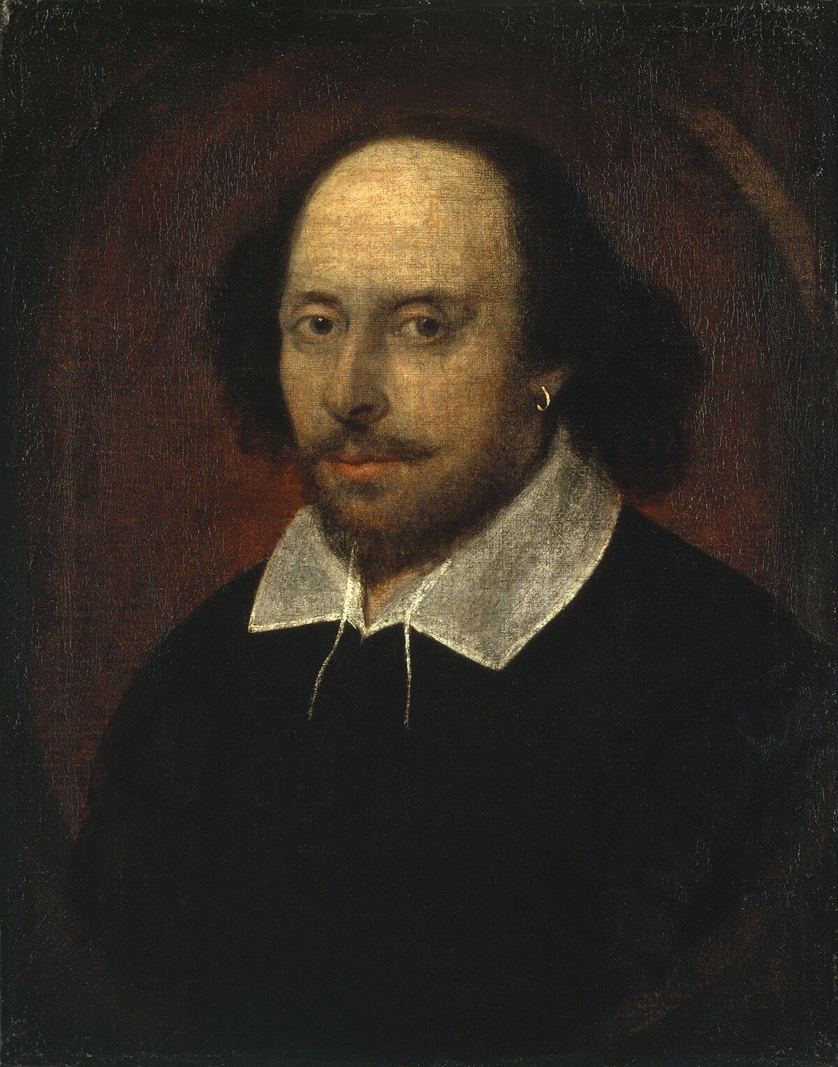 What are William Shakespeare's three nicknames?